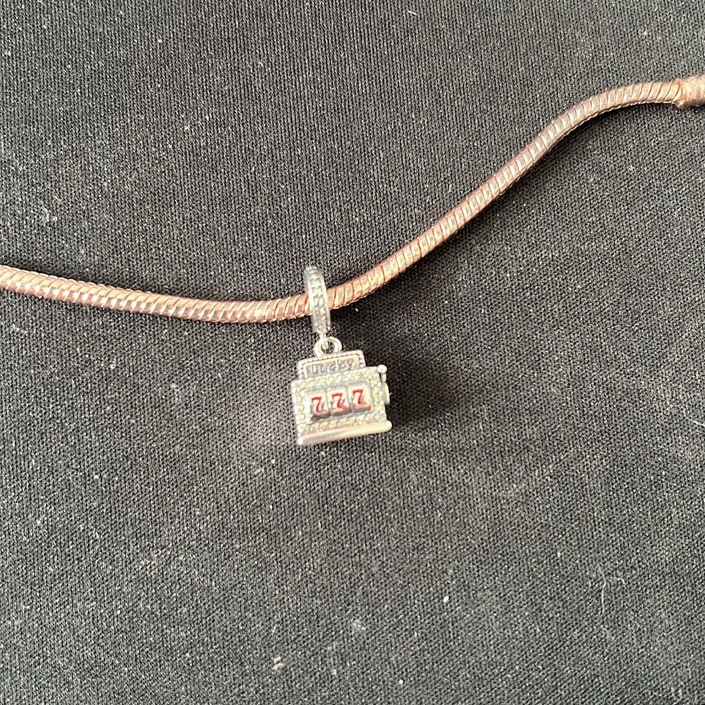 Silver Dangle Gaming Charm For Pandora Braclets - Picture 3 of 5